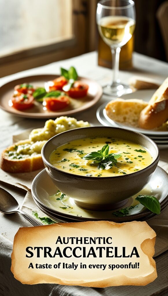 Stracciatella Soup