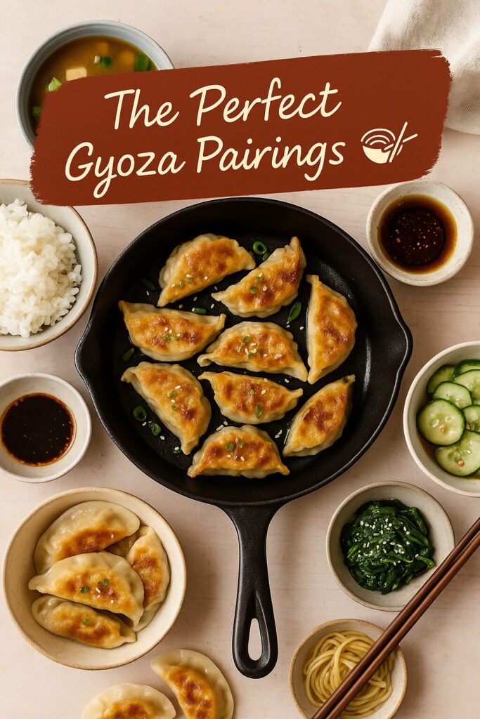 Gyoza pairings 