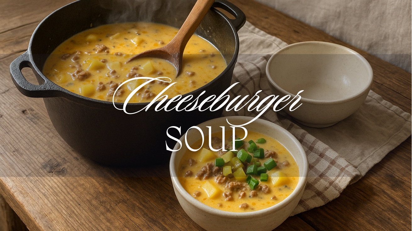 Cheeseburger Soup for Sick Days (Yes, It’s a Thing and It’s Magical)