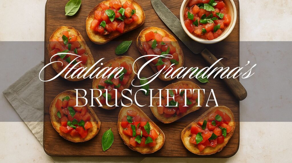 How to Make Bruschetta Like an Italian Grandma