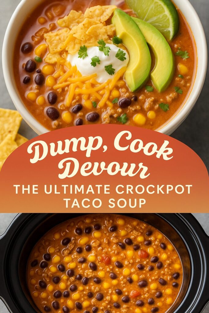 Crockpot Taco Soup