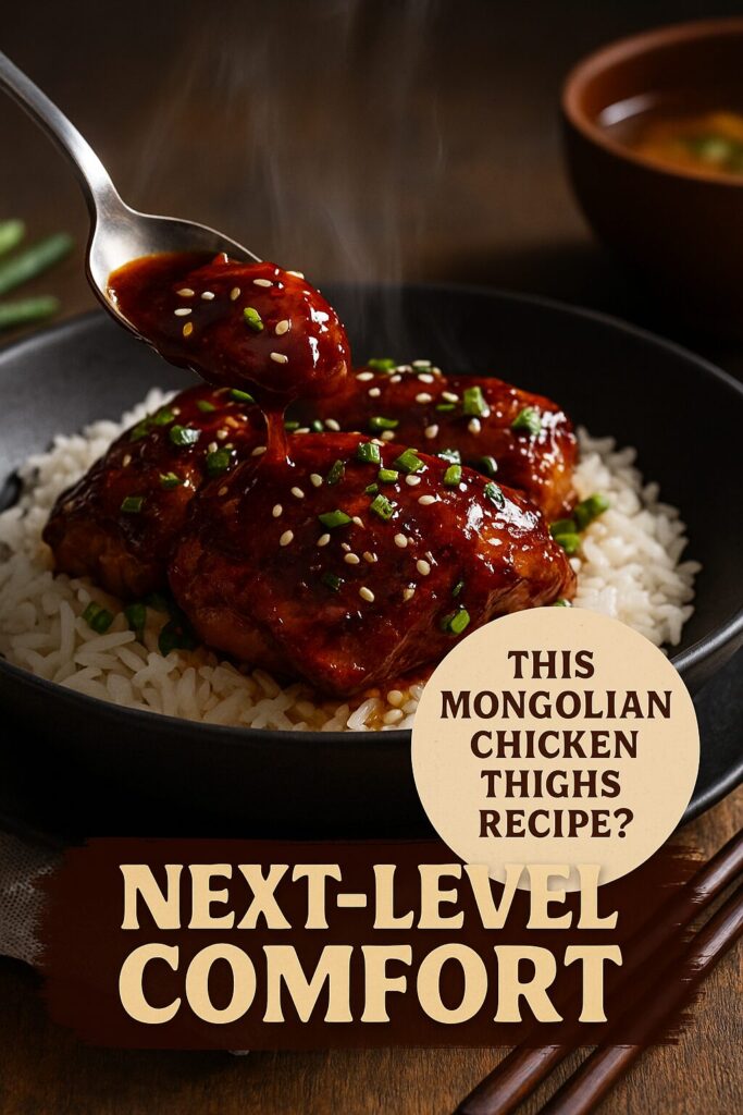 Mongolian Chicken Thighs