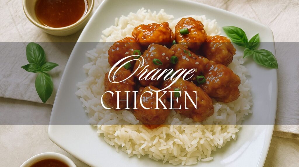 3-Ingredient Orange Chicken – Sweet, Sticky & Kid-Approved