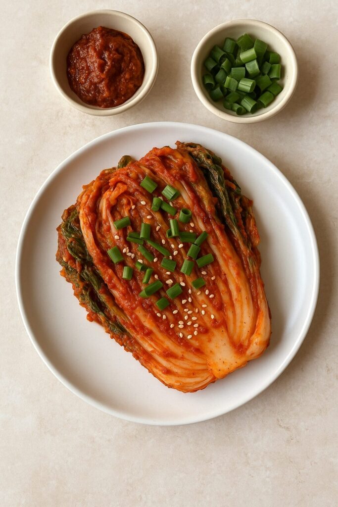 Traditional Napa Cabbage Kimchi
