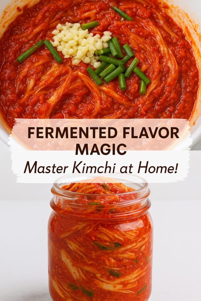Traditional Napa Cabbage Kimchi