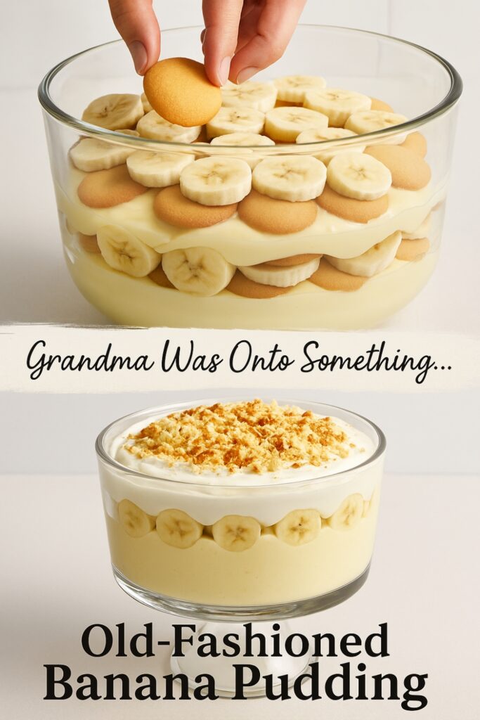 Old-Fashioned Banana Pudding Like Grandma Made